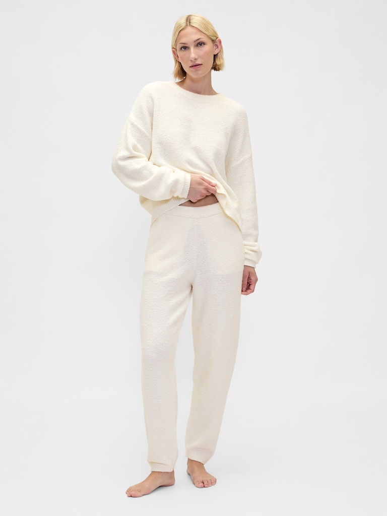 CashSoft Boucle Sweater Joggers