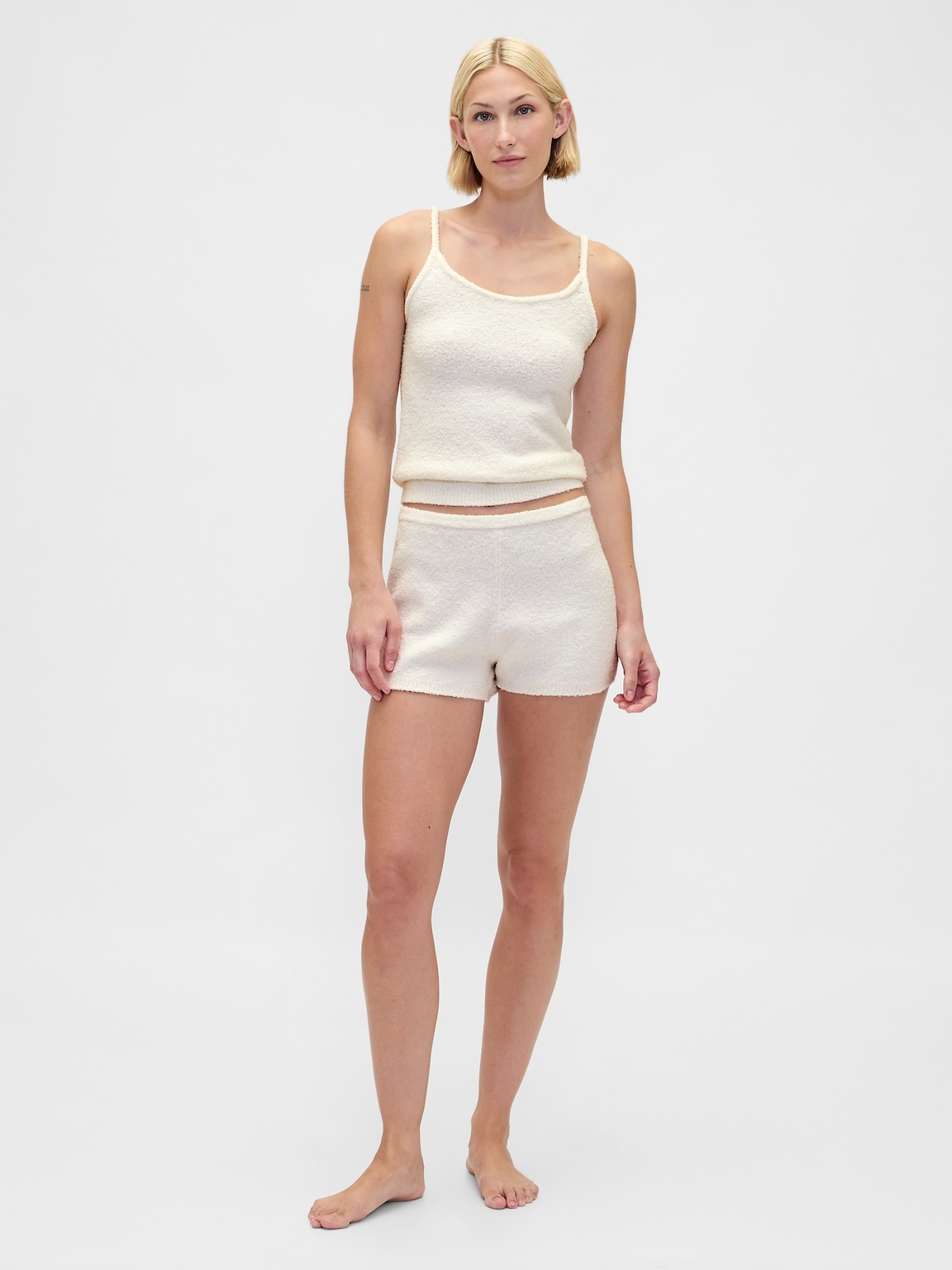 CashSoft Boucle Sweater Shorts