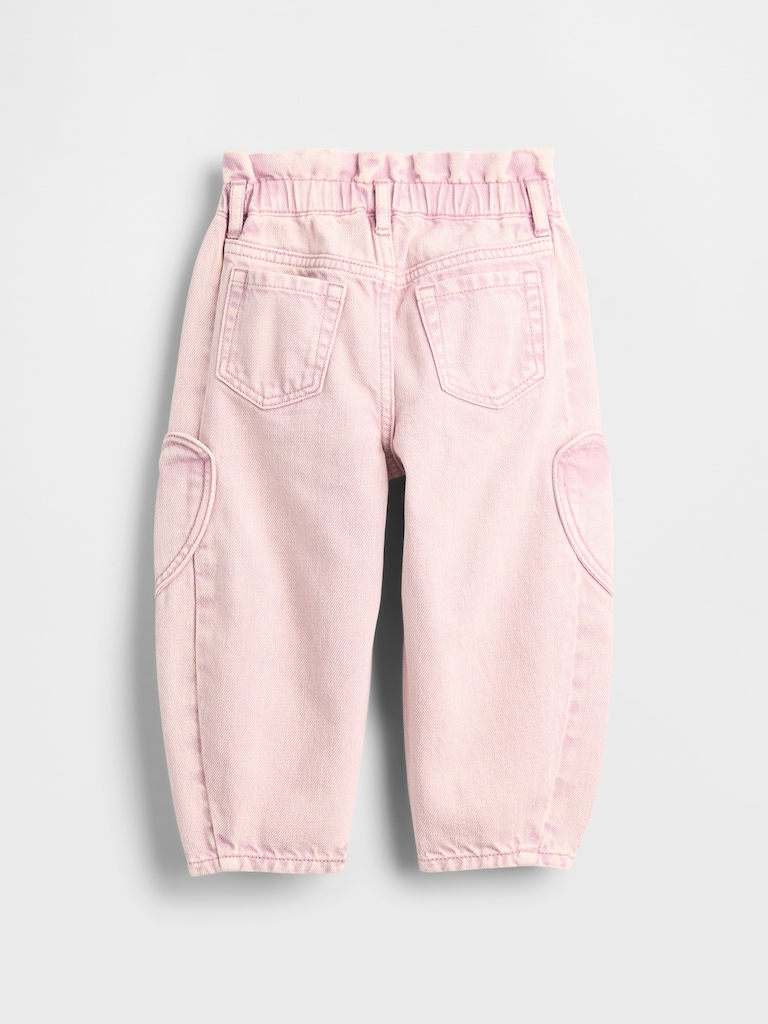 Baby & Toddler Heart Pocket Horseshoe Jeans