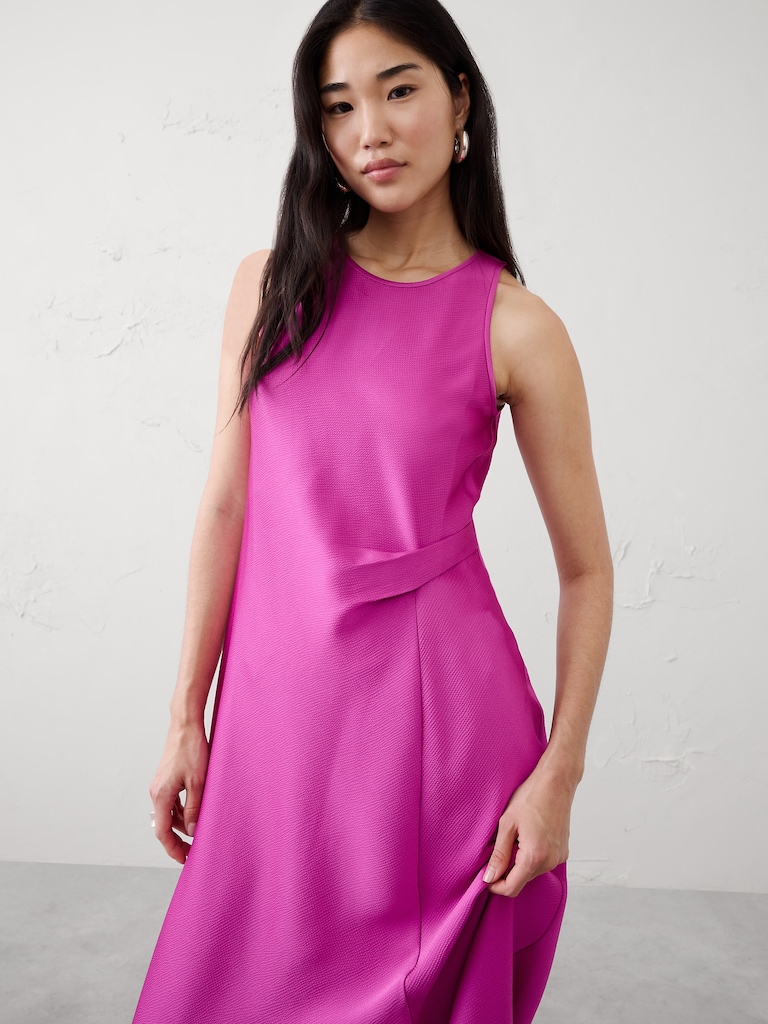 Satin Midi Dress