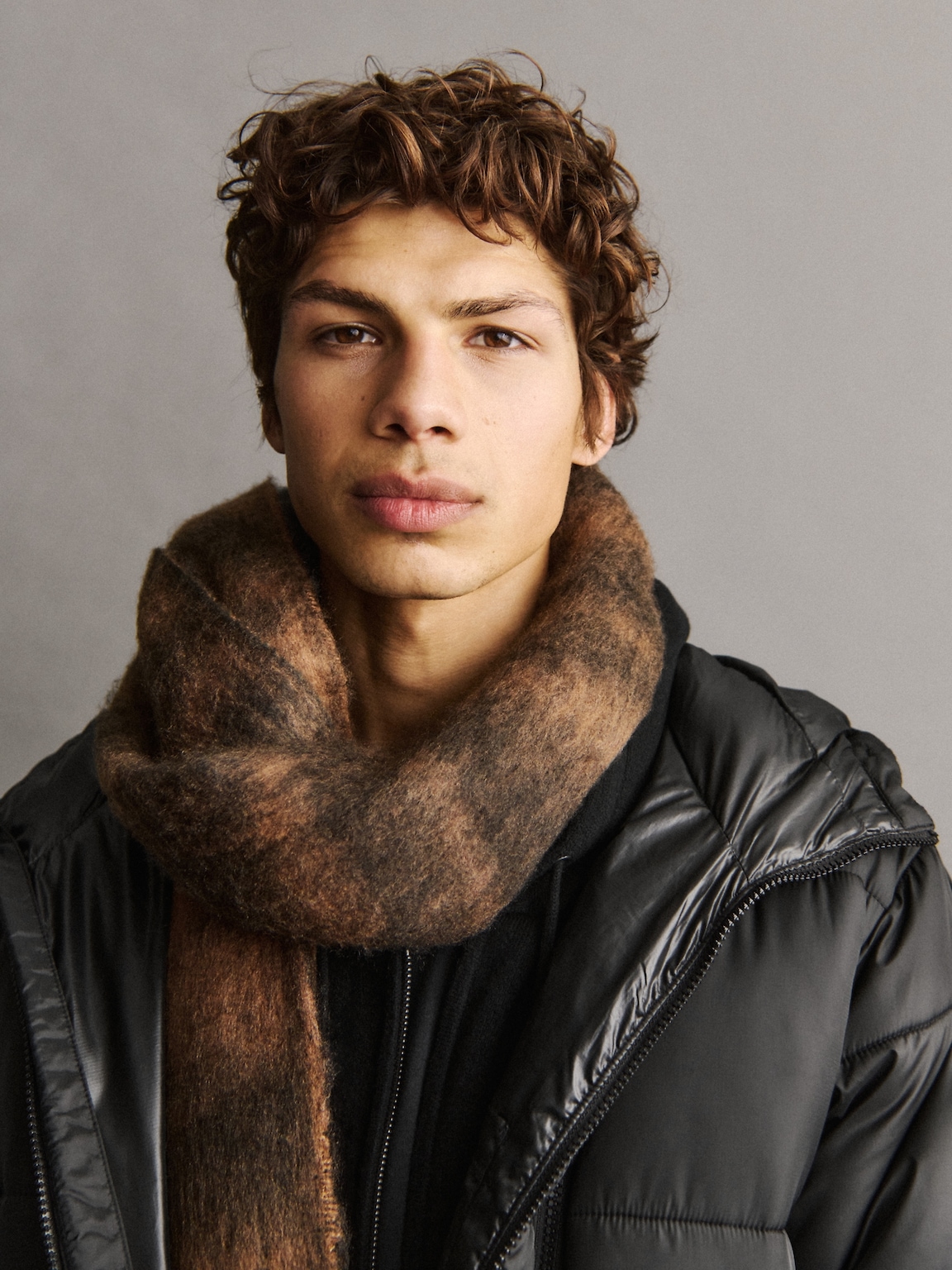 Brushed Fringe Scarf