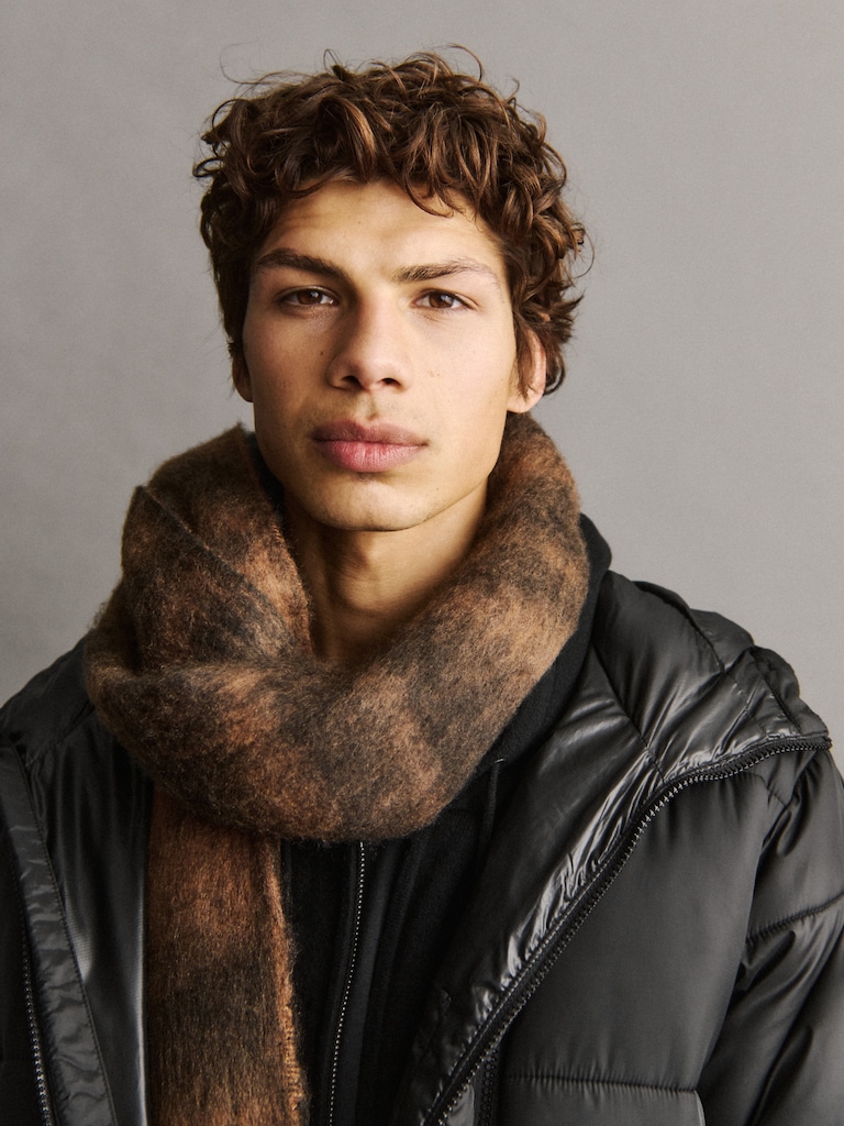 Brushed Fringe Scarf