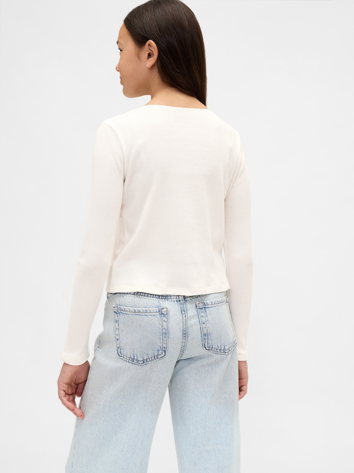 Kids Bow-Neck T-Shirt