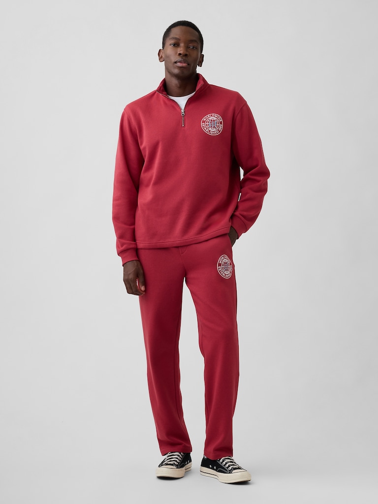 Gap Graphic Straight-Leg Sweatpants