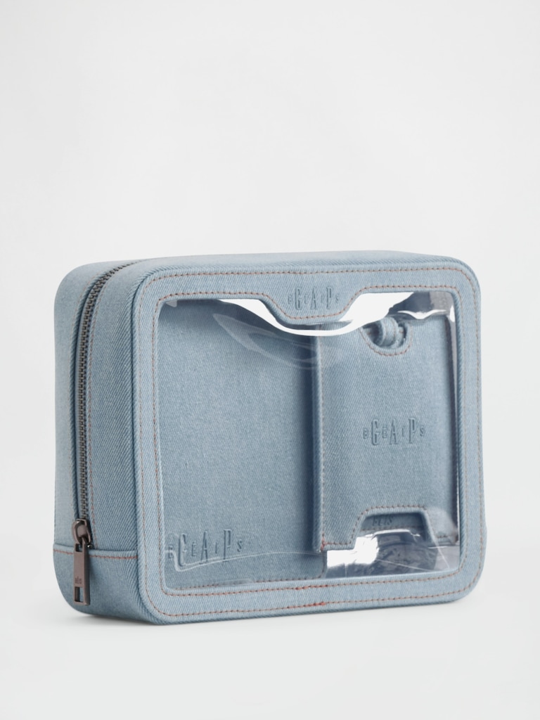 Gap × BÉIS Denim Passport and Luggage Tag Set
