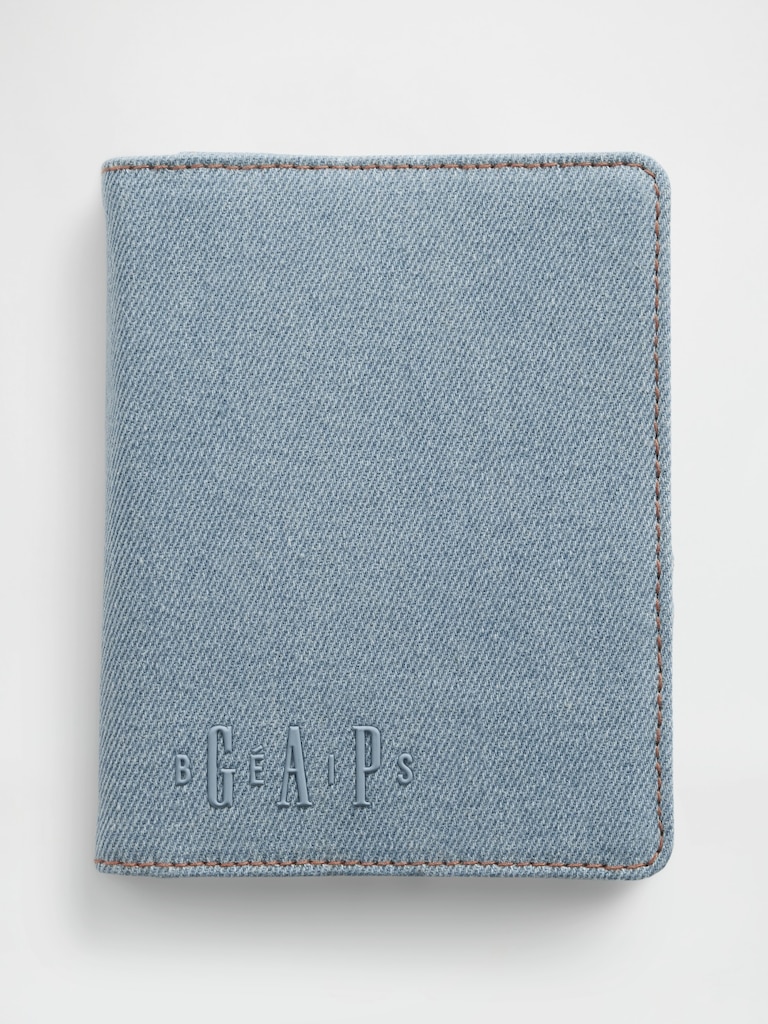 Gap × BÉIS Denim Passport and Luggage Tag Set