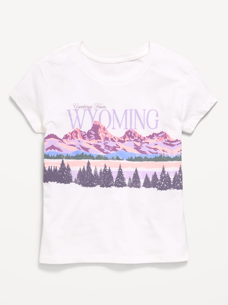 Short-Sleeve Graphic T-Shirt for Girls