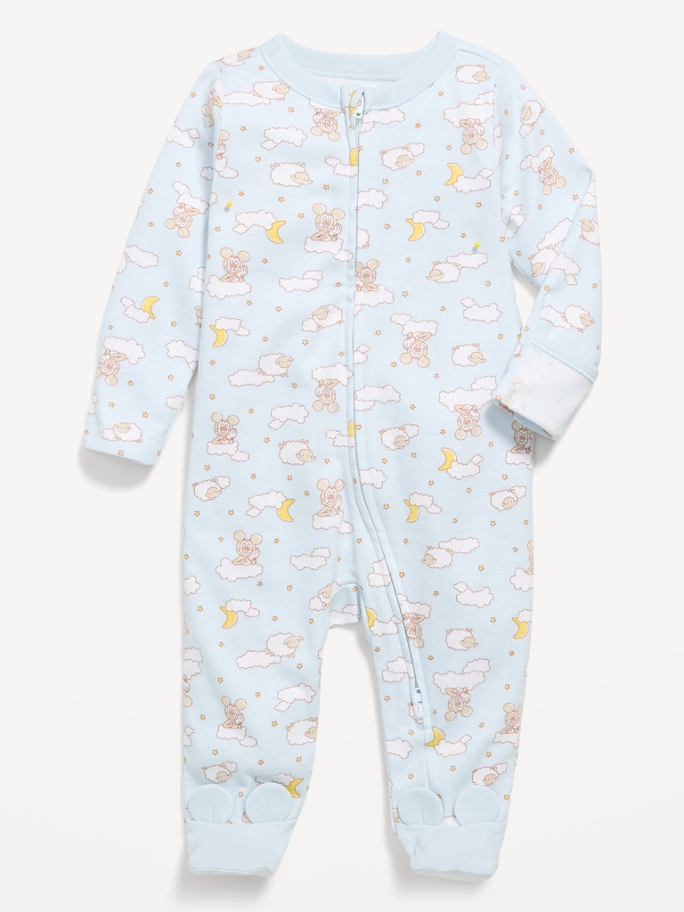 Disney© 2-Way-Zip Sleep & Play Footed One-Piece for Baby