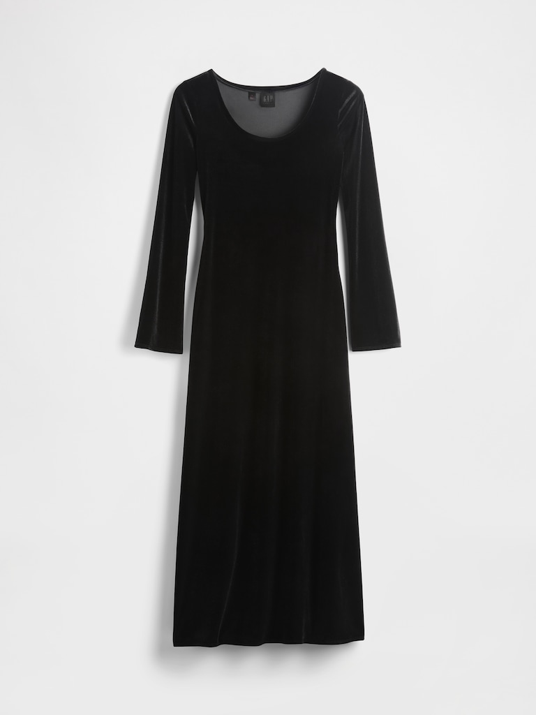 GapStudio Velvet Midi Dress