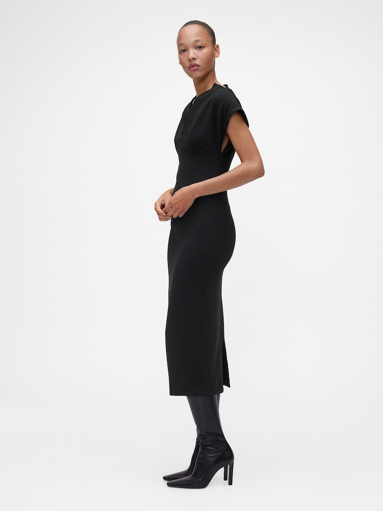 GapStudio Structured Midi Dress