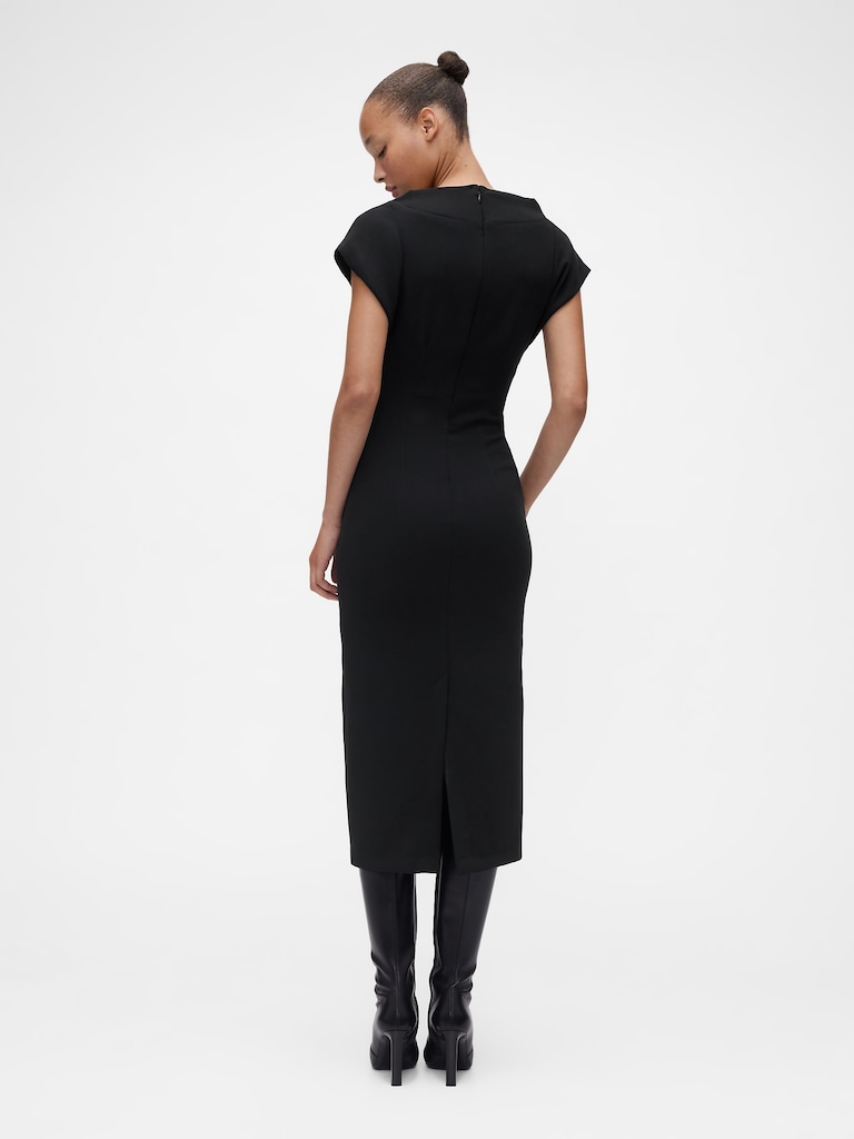 GapStudio Structured Midi Dress