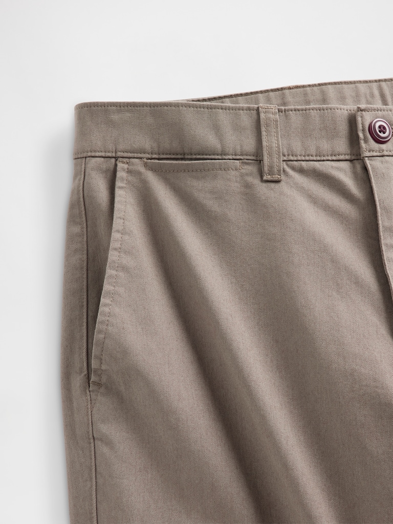 Modern Straight Khakis