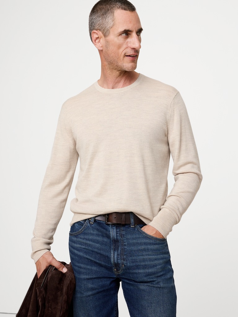 Merino Crew-Neck Sweater