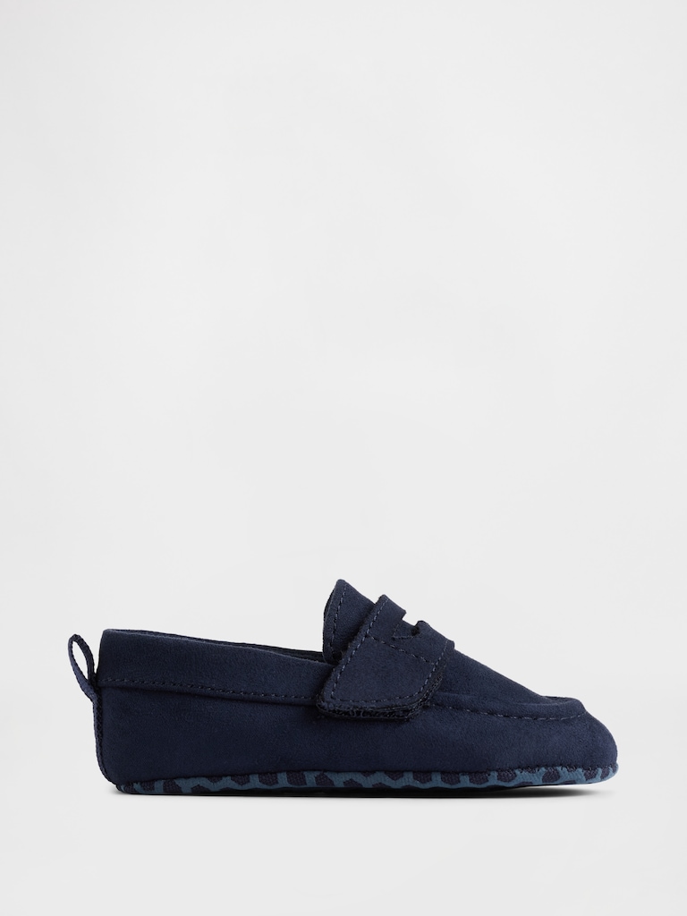 Baby Vegan Suede Loafers