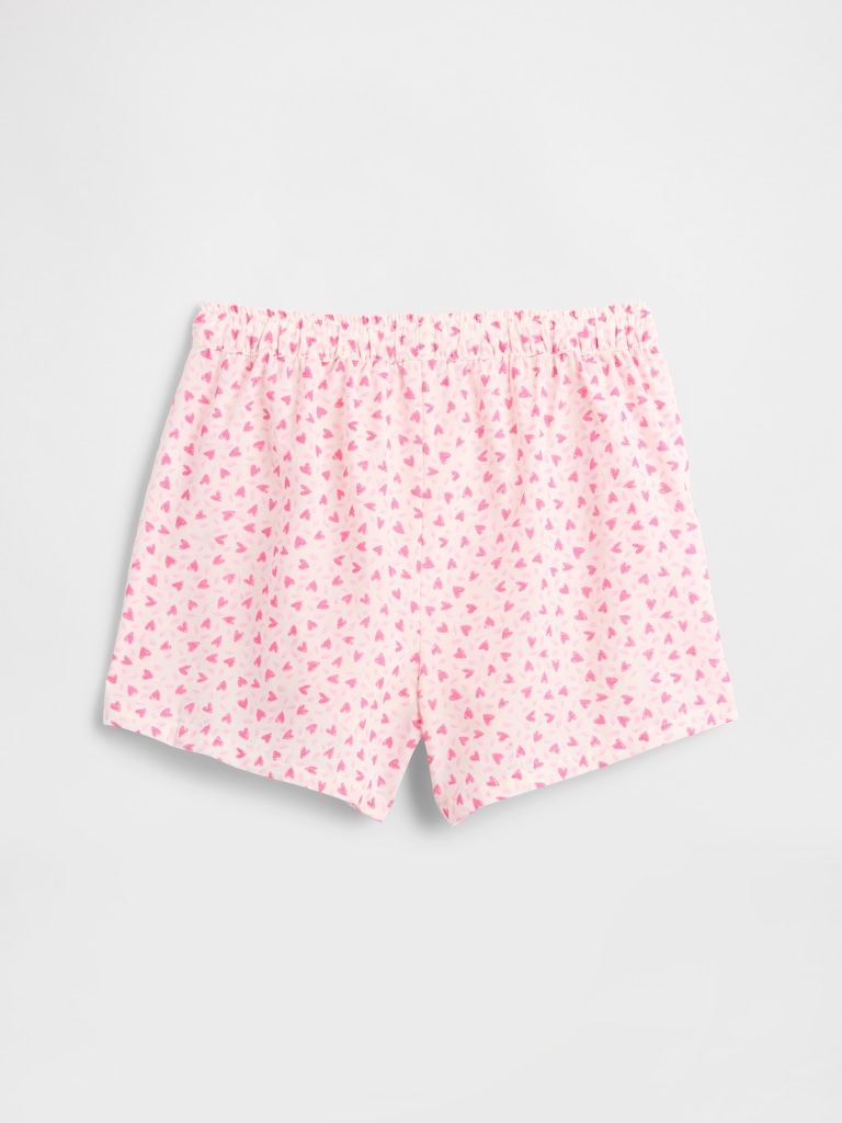 Kids Pull-On Poplin PJ Shorts