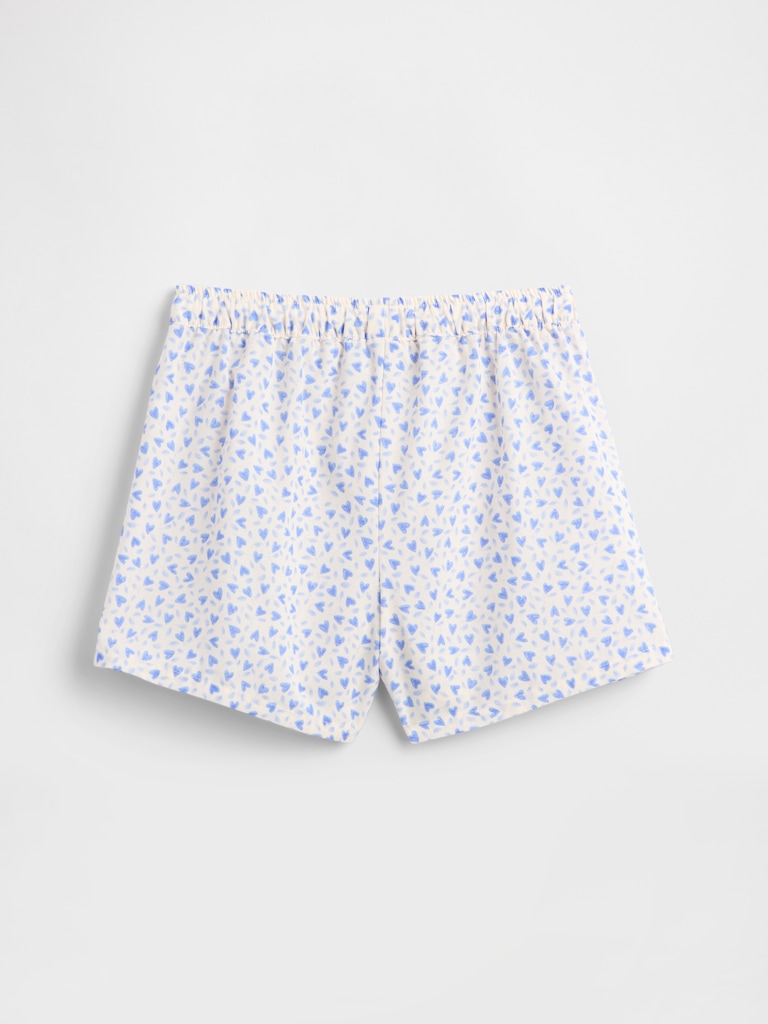 Kids Pull-On Poplin PJ Shorts