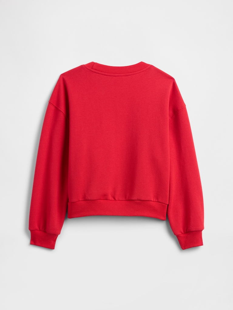 GapKids Dr Seuss™ Oversized Wedge Logo Sweatshirt