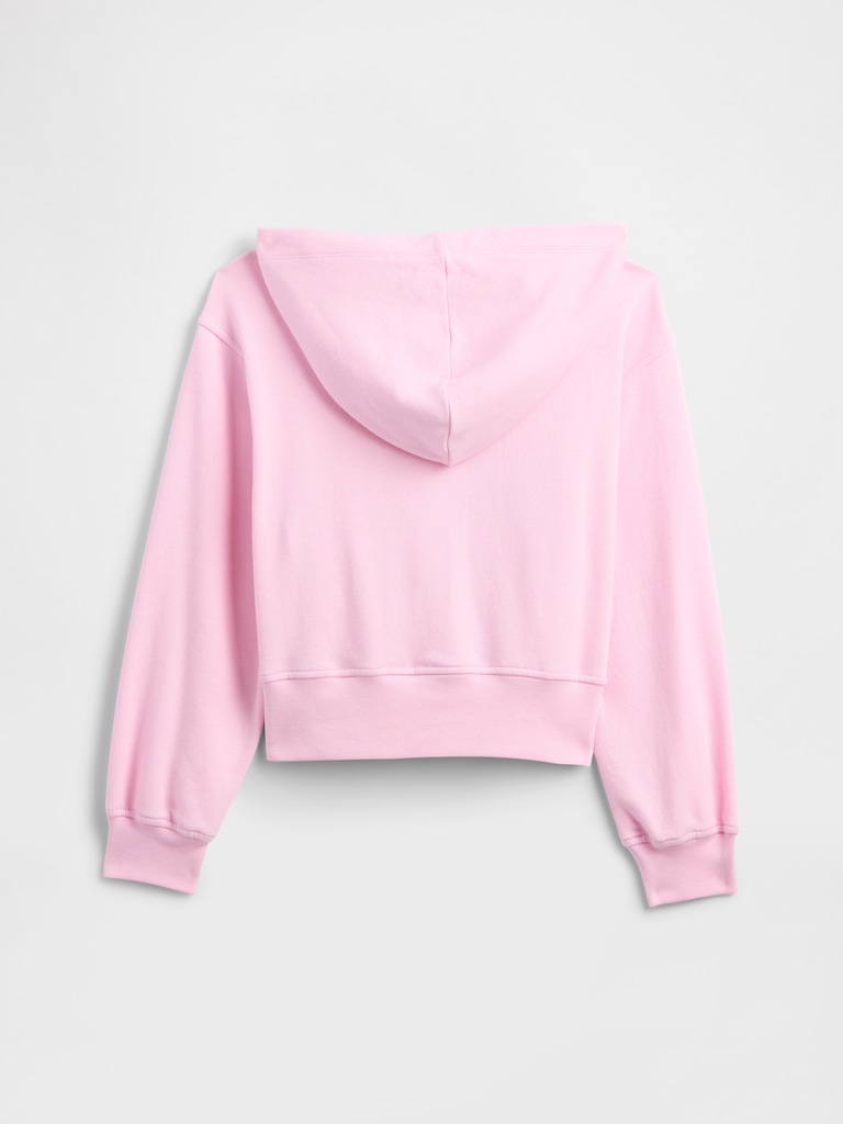 Kids Relaxed Wedge Zip Hoodie