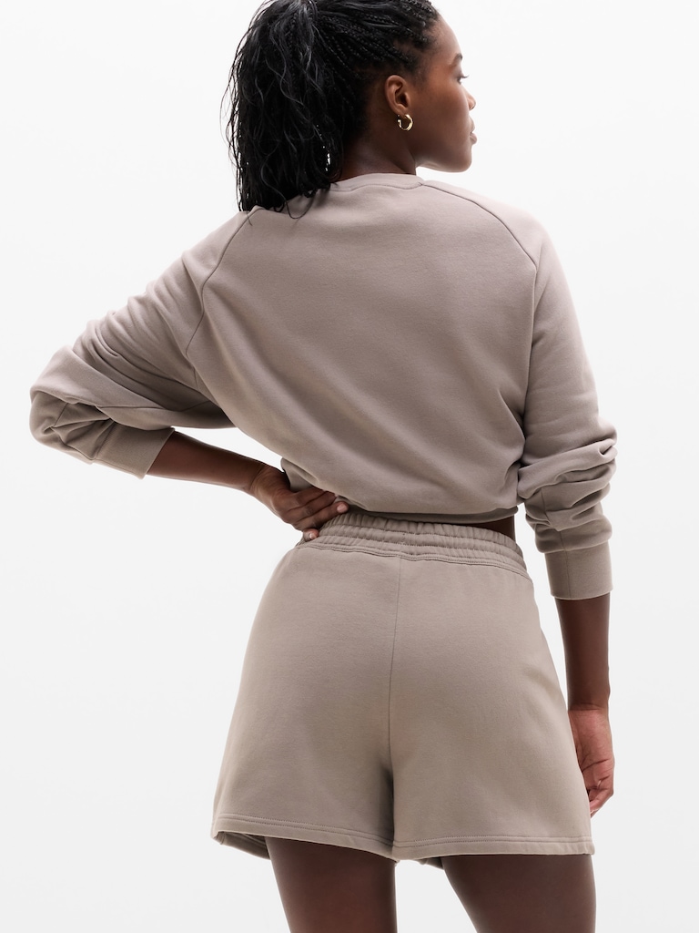 Forever Fleece Mid Rise 4" Short