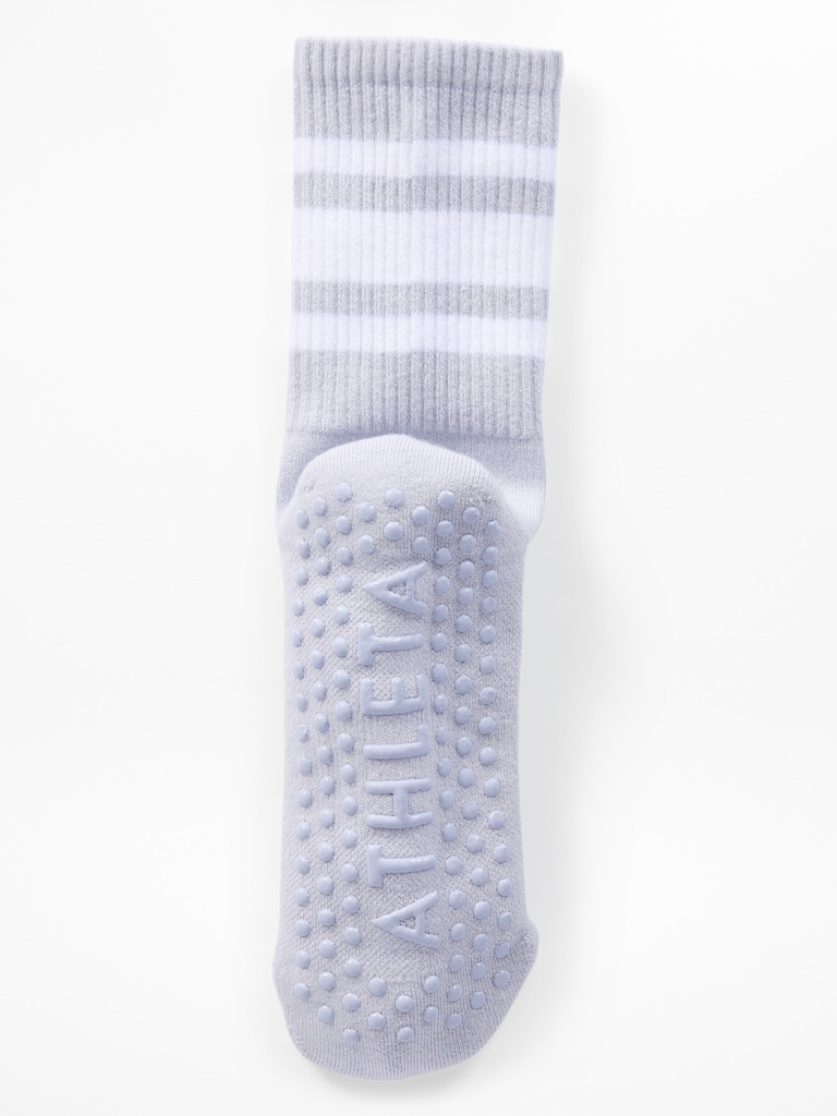 Athleta Pilates Gripper Crew Sock