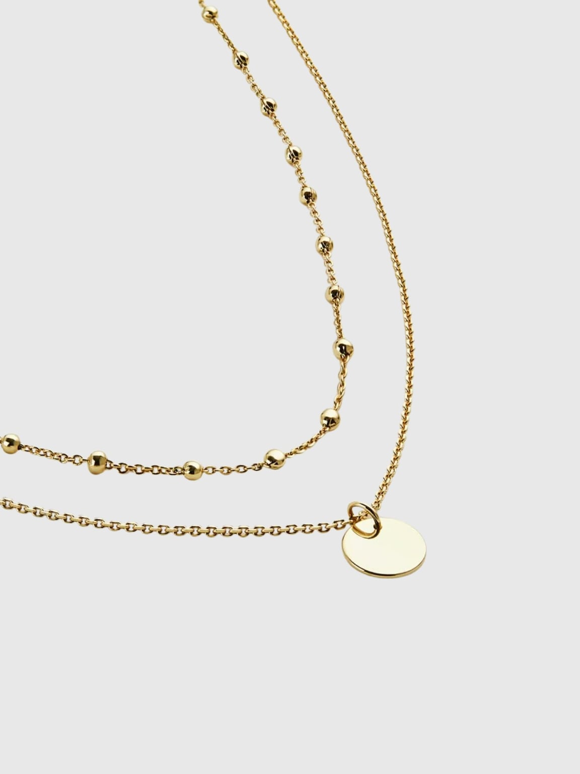 Ana Luisa Willow Coin Necklace Set