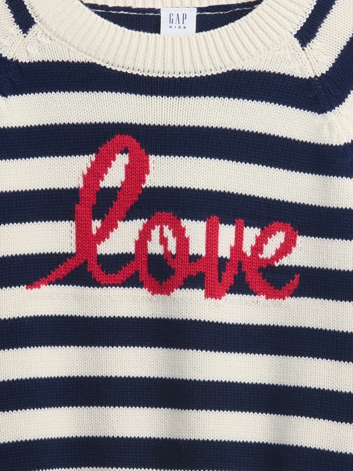 Kids Relaxed Graphic Crewneck Sweater