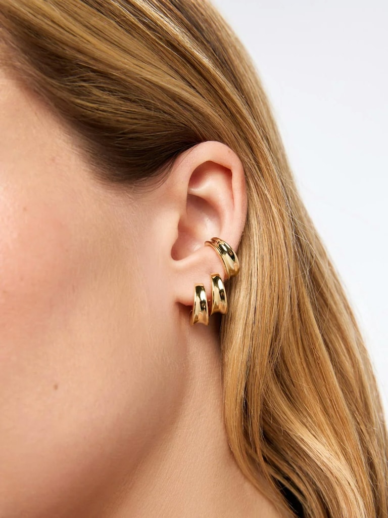 Ana Luisa Wade Mini Huggie Hoop Earrings