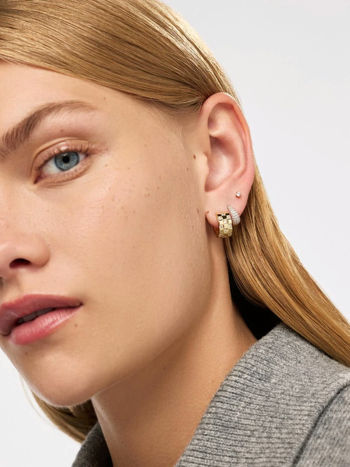 Ana Luisa Eden Hoop Earrings