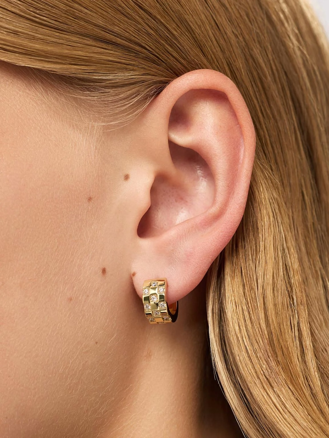 Ana Luisa Eden Hoop Earrings