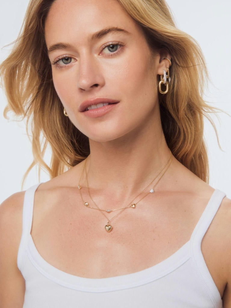 Ana Luisa Lev Small Heart Necklace