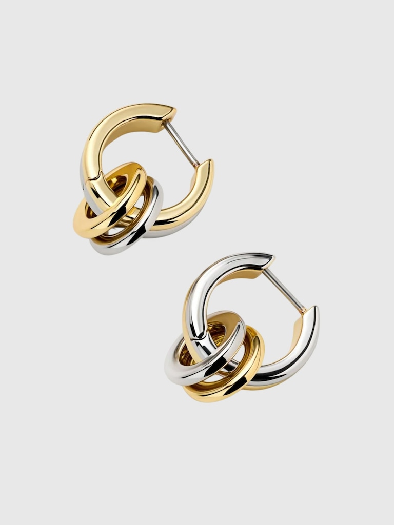 Ana Luisa Asher Drop Huggie Earrings