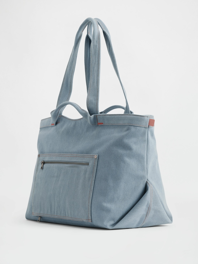 Gap × BÉIS Denim Travel Tote