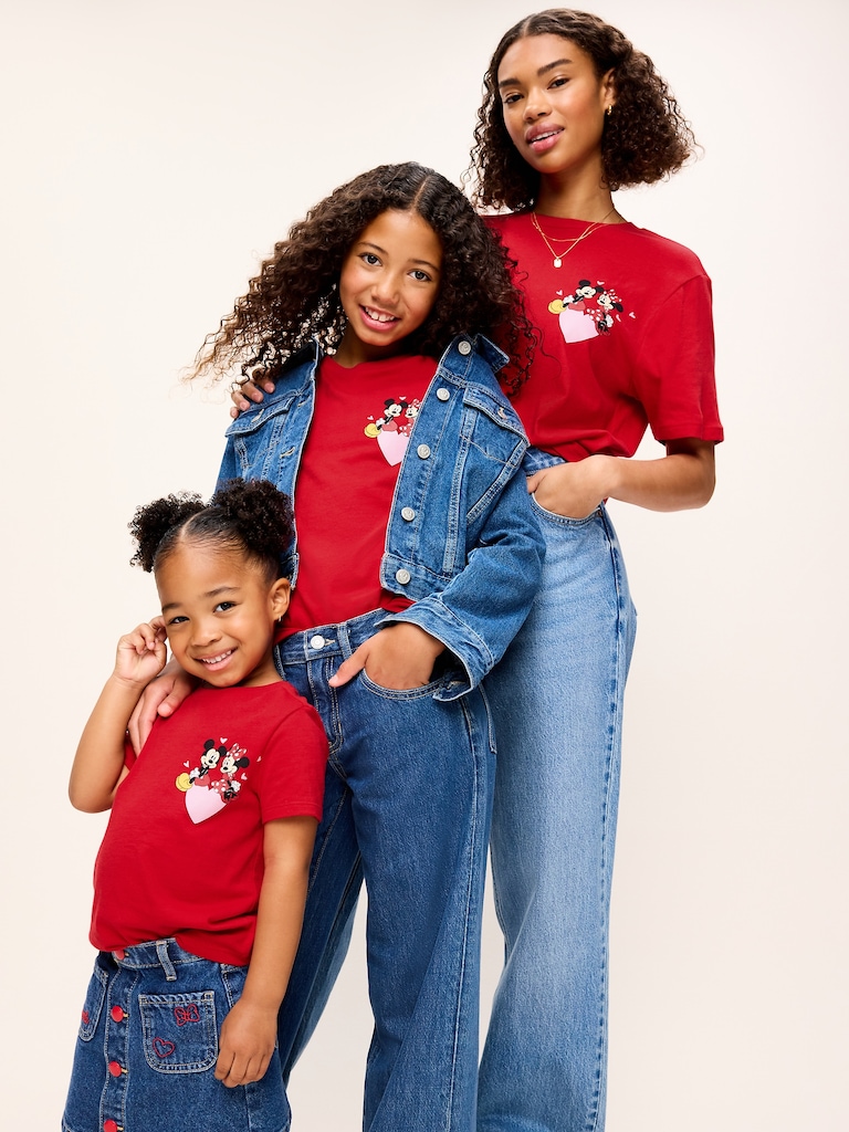 Old Navy x Disney Mickey Mouse & Minnie Mouse Graphic T-Shirt for Kids