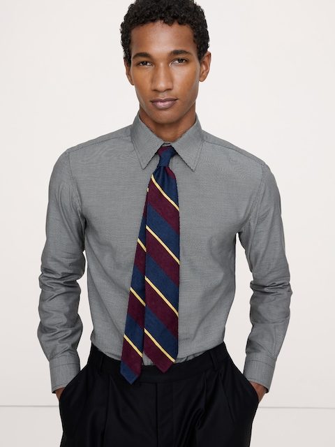 slim fit dress slacks REGULAR FIT DRESS SHIRT- COTTON BLEND FABRIC main image 1