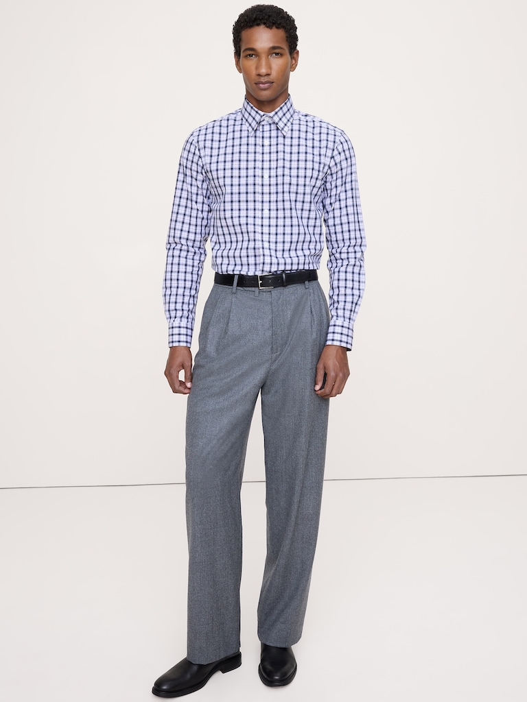 Slim-Fit Wrinkle-Resistant Dress Shirt