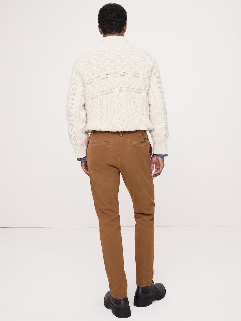 Slim Brushed Traveler Chino