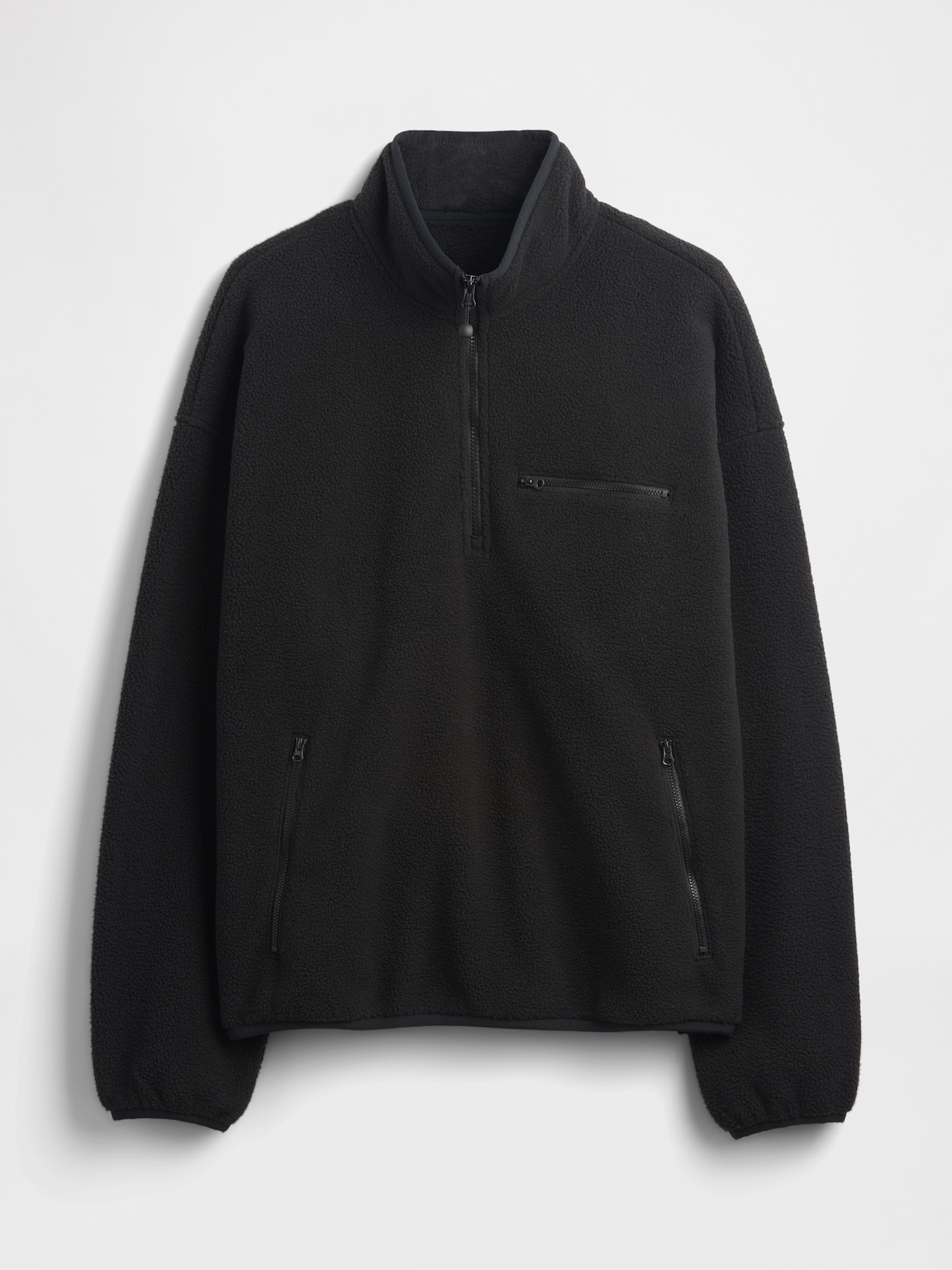 Sherpa Oversized Half-Zip Pullover