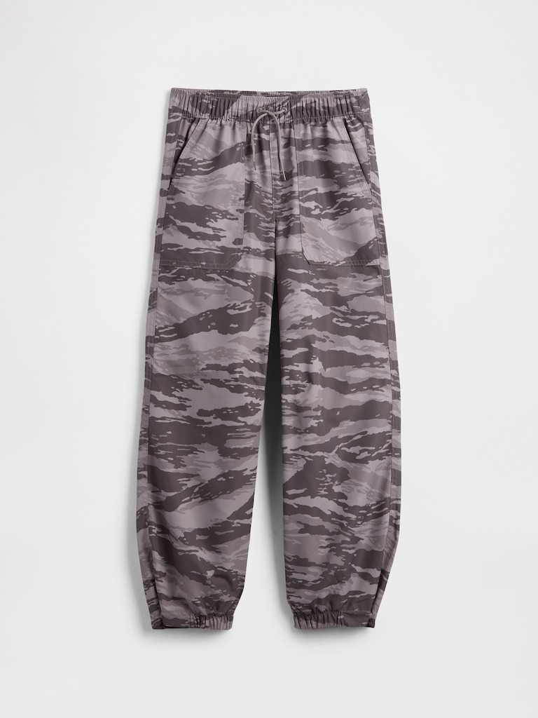Kids 100% Recycled Jersey-Lined Pull-On Pants