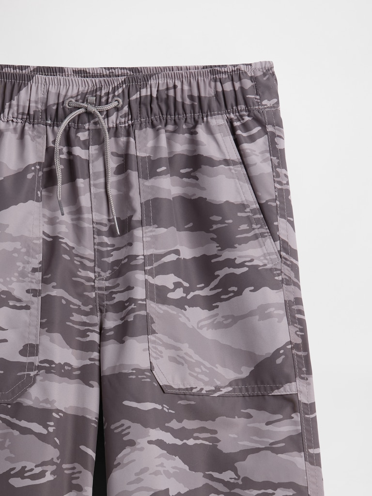 Kids 100% Recycled Jersey-Lined Pull-On Pants