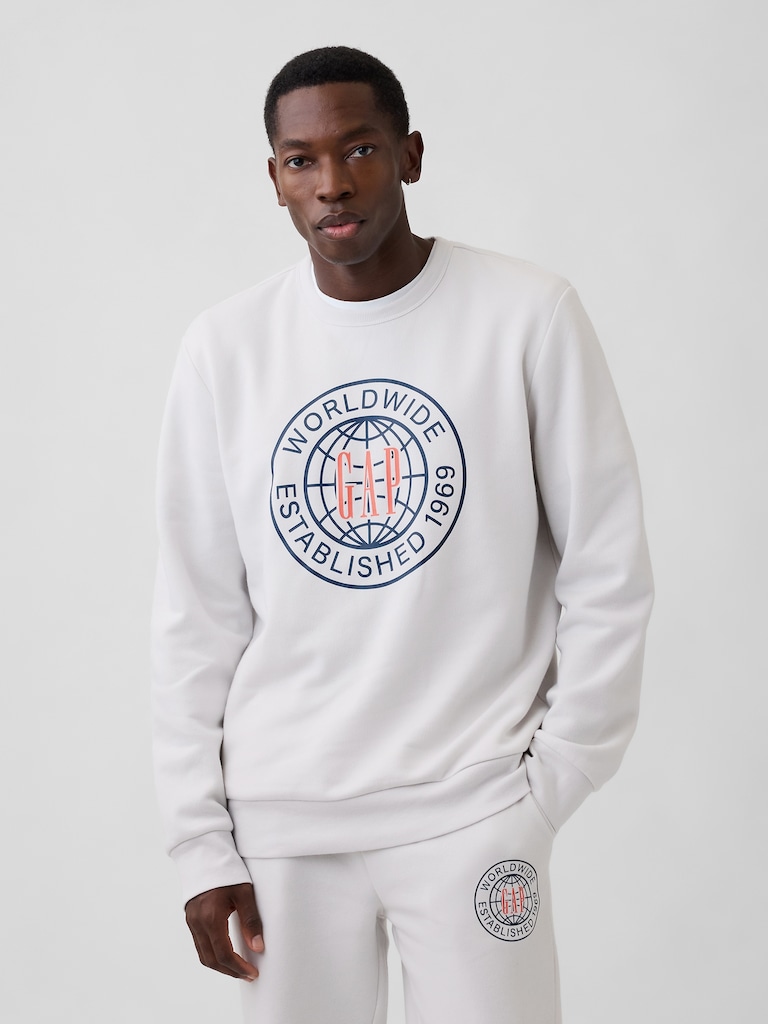 Relaxed Gap Graphic Sweatshirt