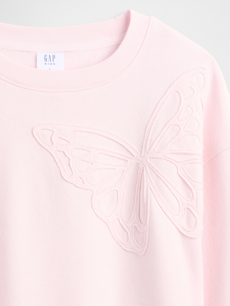 Kids Oversized Gap Graphic Sweatshirt