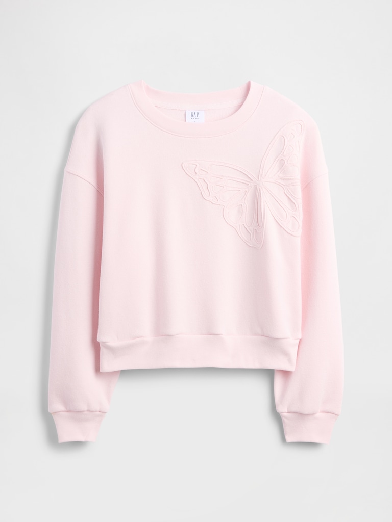 Kids Oversized Gap Graphic Sweatshirt