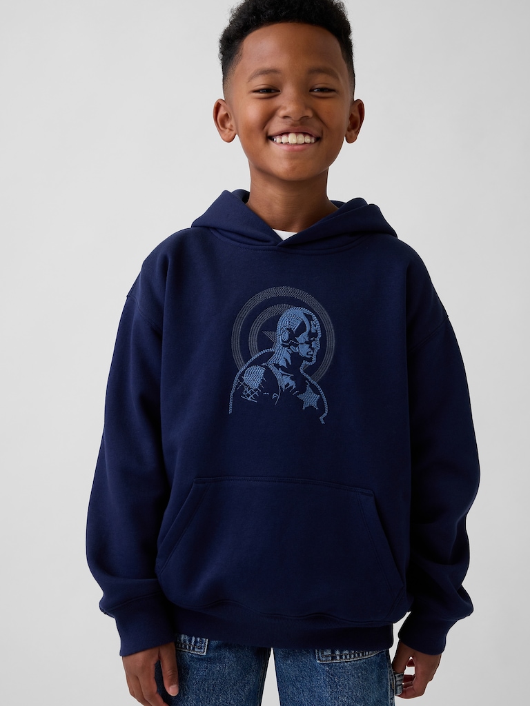 Kids Marvel VintageSoft Relaxed Hoodie