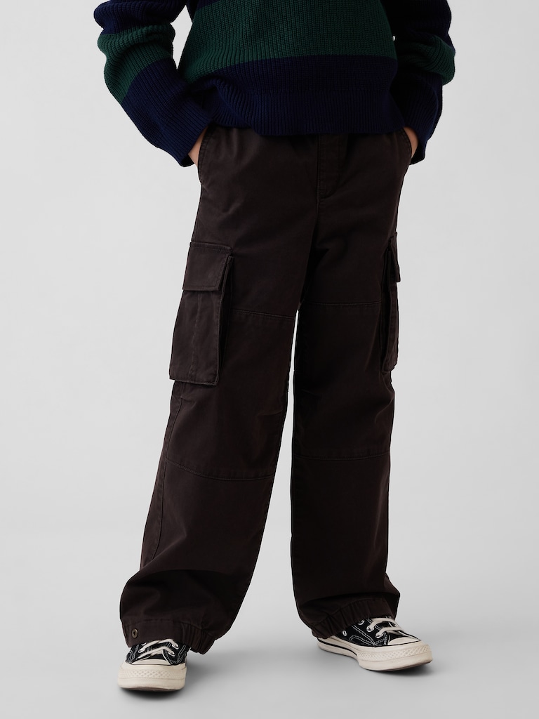 Kids Jersey-Lined Cargo Pants