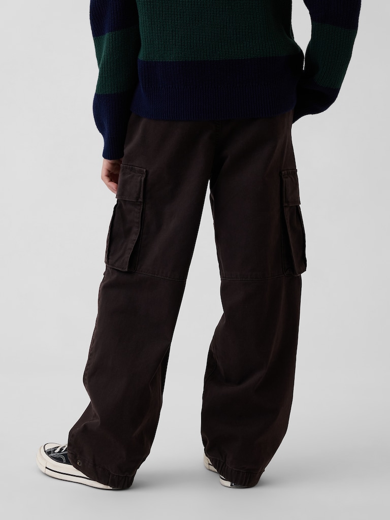 Kids Jersey-Lined Cargo Pants