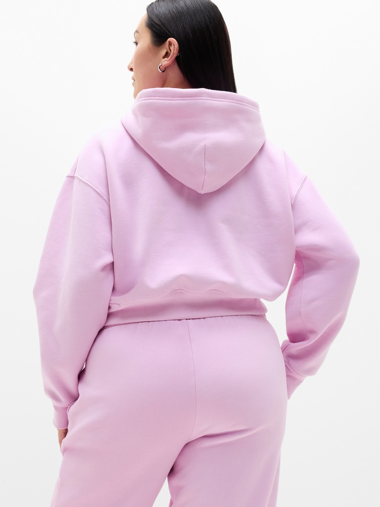Forever Fleece Crop Full Zip