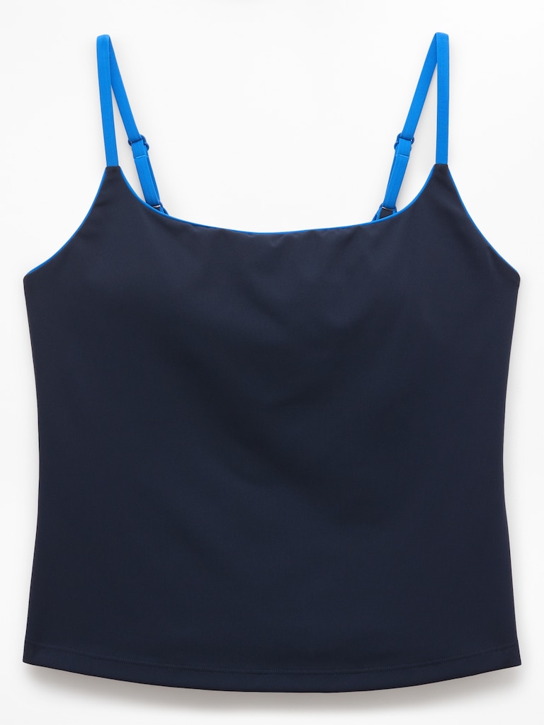 Scoop Tipped Tankini A-C