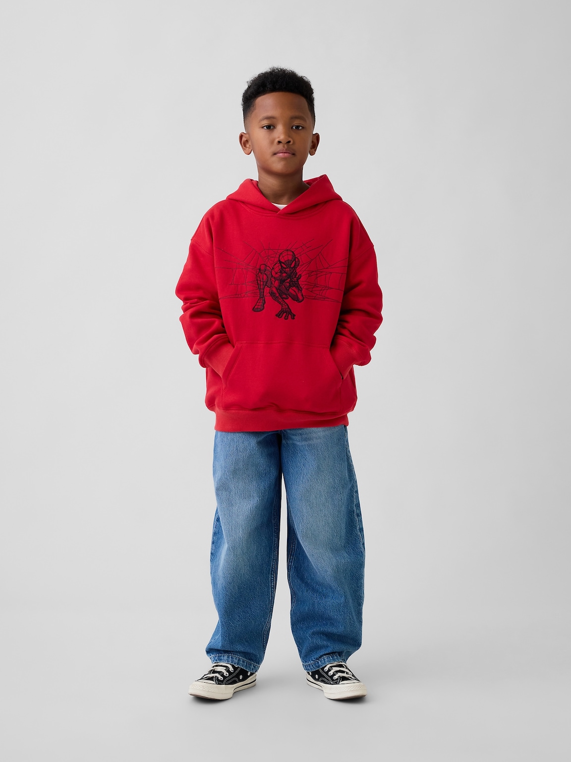 Kids Marvel VintageSoft Relaxed Hoodie