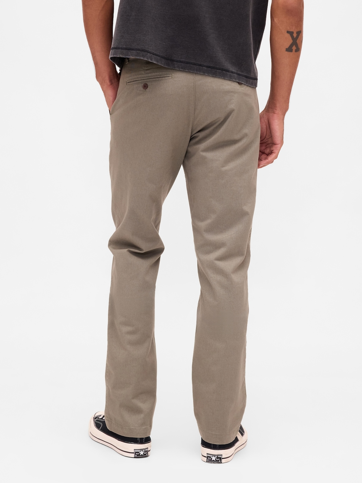 Modern Straight Khakis