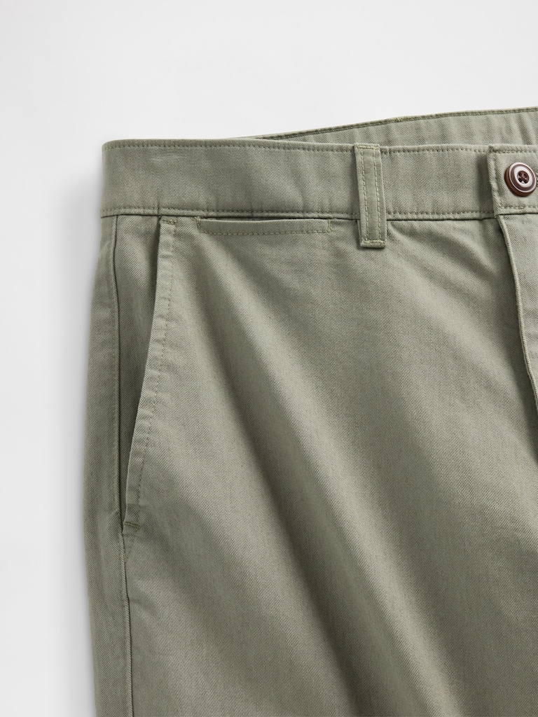 Modern Straight Khakis